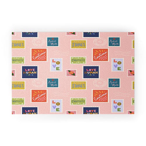 Design by Spark Love Human Made Stamps Welcome Mat