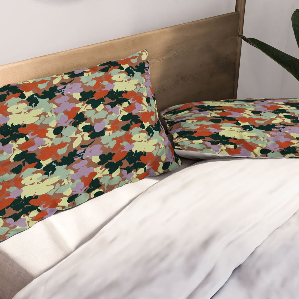 Marta Barragan Camarasa Retro Bloom Medley Pillow Shams