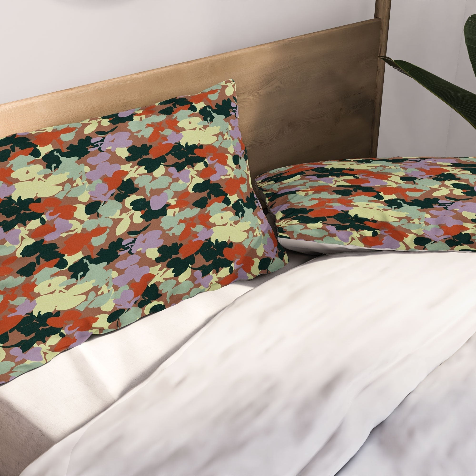 Marta Barragan Camarasa Retro Bloom Medley Pillow Shams
