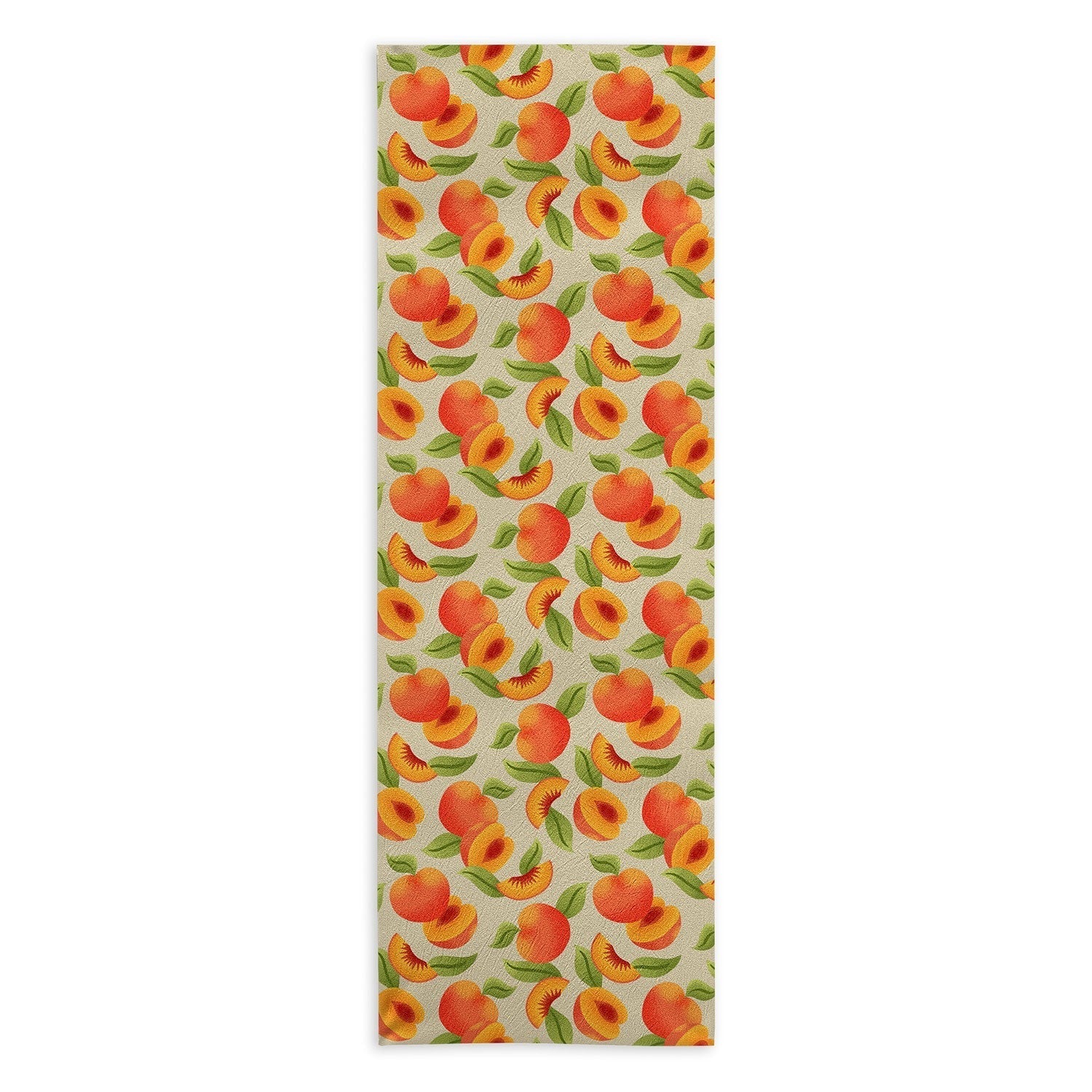 Jessica Molina Peach Pattern Yoga Towel