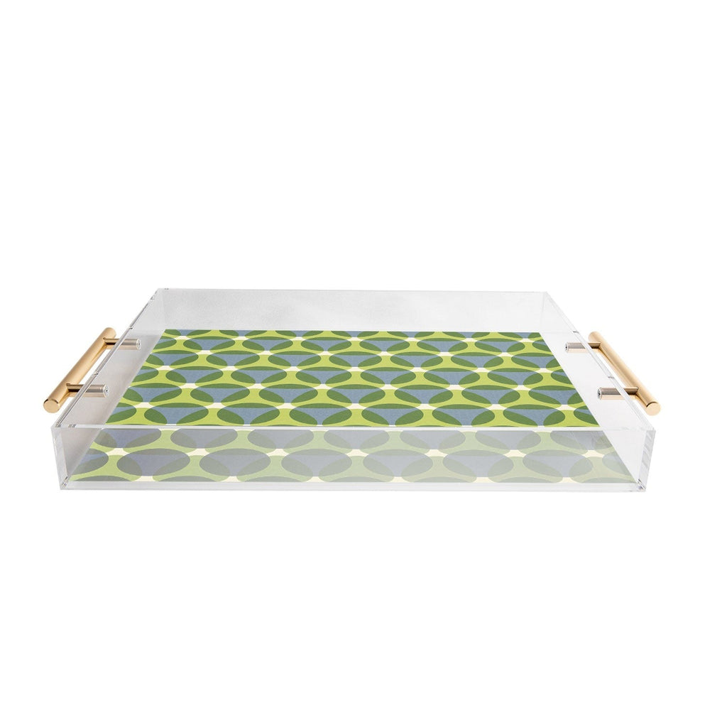 Marta Barragan Camarasa Stylish Retro Circle Acrylic Tray