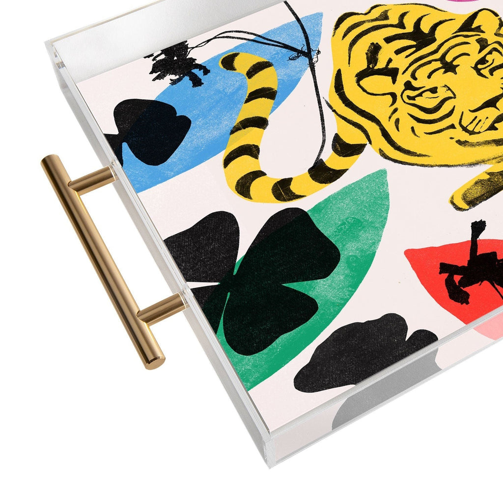 Garima Dhawan wild 3 Acrylic Tray