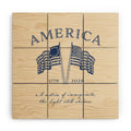 DENY Designs America250 Wood Wall Mural