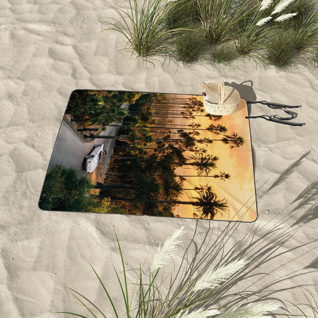 Gal Design Sunset Blvd Picnic Blanket