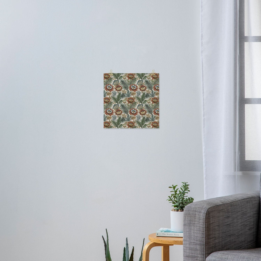 Marta Barragan Camarasa Retro Jungle Garden Art Print