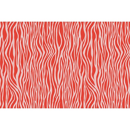 Avenie BR Red Zebra Stripe Wall Mural