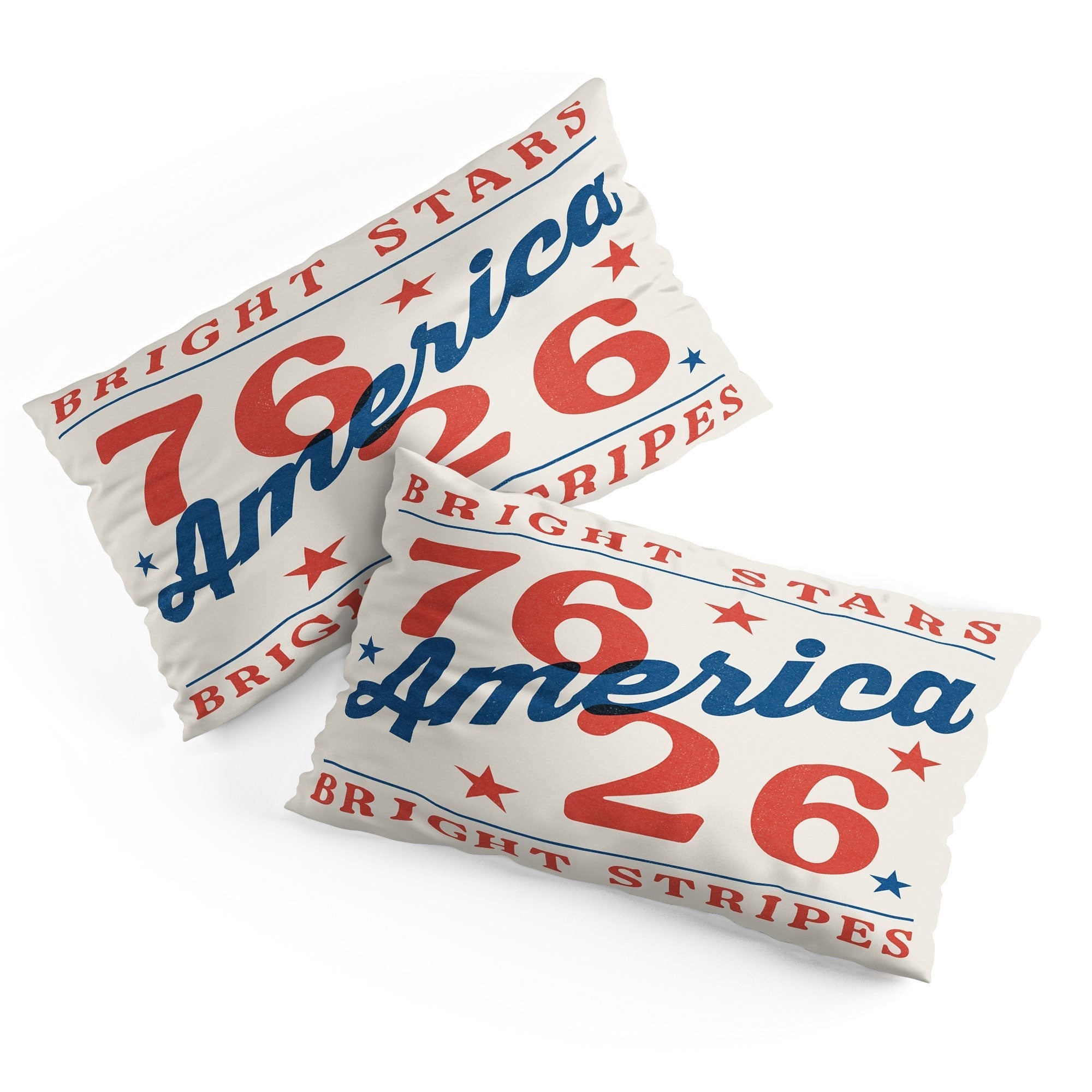 DENY Designs Bright Stars Bright Stripes Pillow Shams