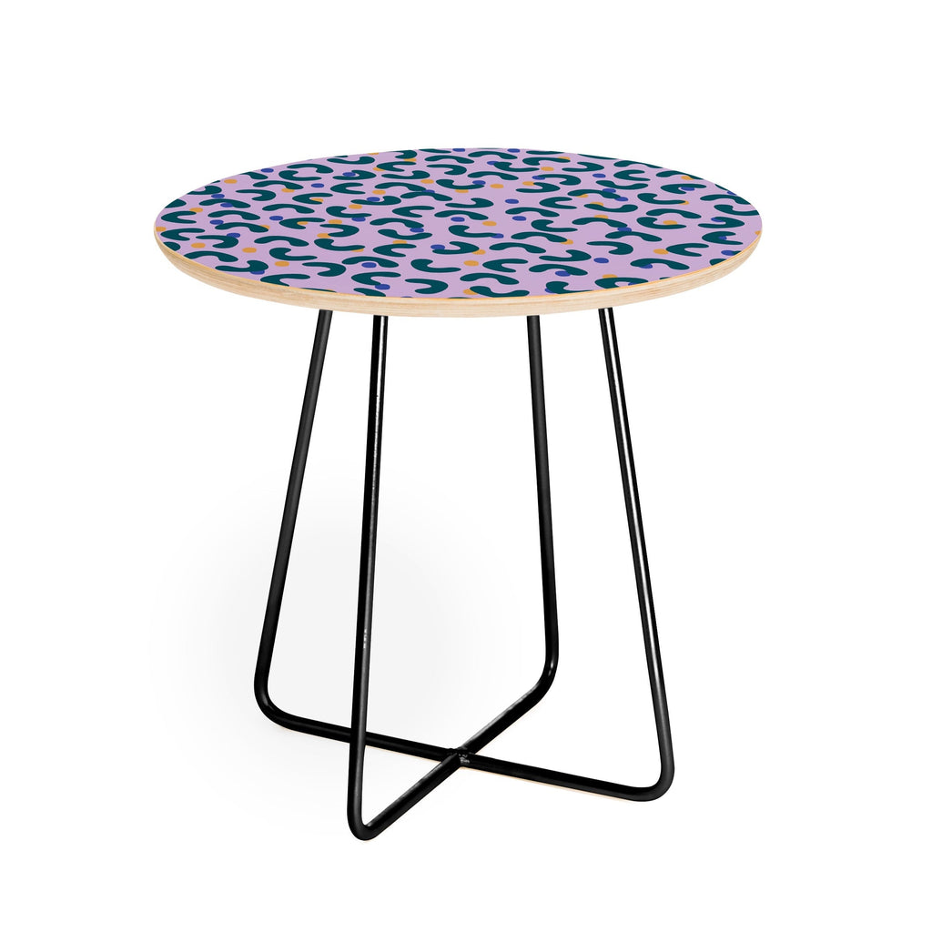 Camilla Foss Pebbles Mix Round Side Table