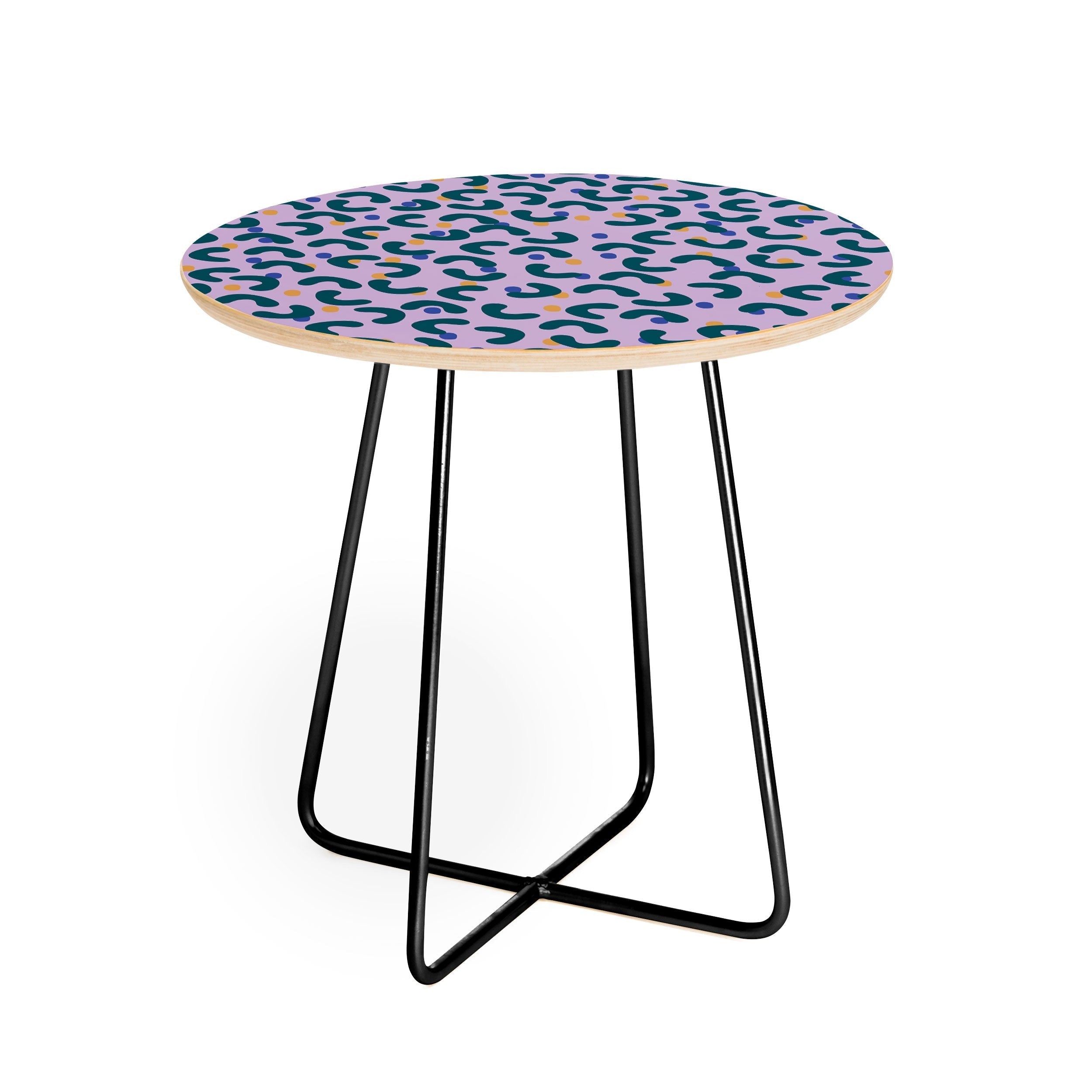 Camilla Foss Pebbles Mix Round Side Table