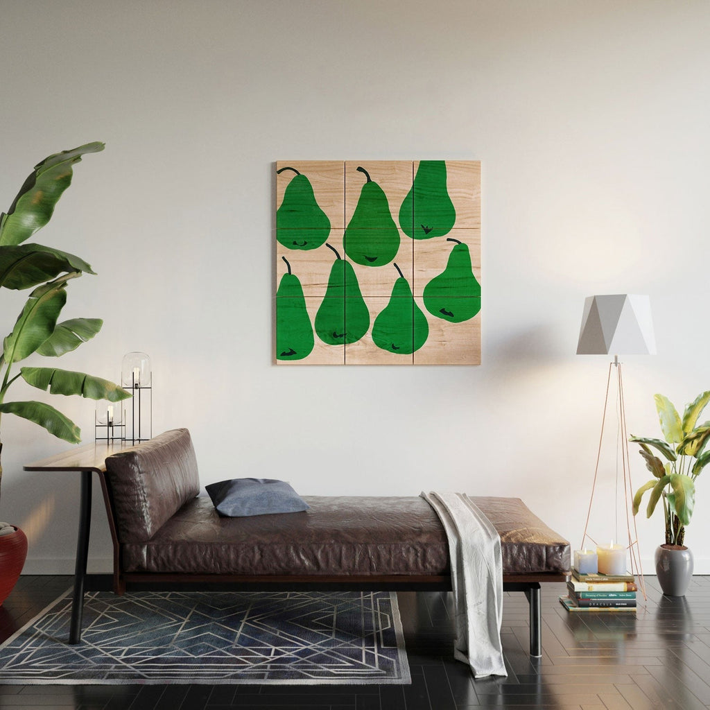 Garima Dhawan pears 1 Wood Wall Mural