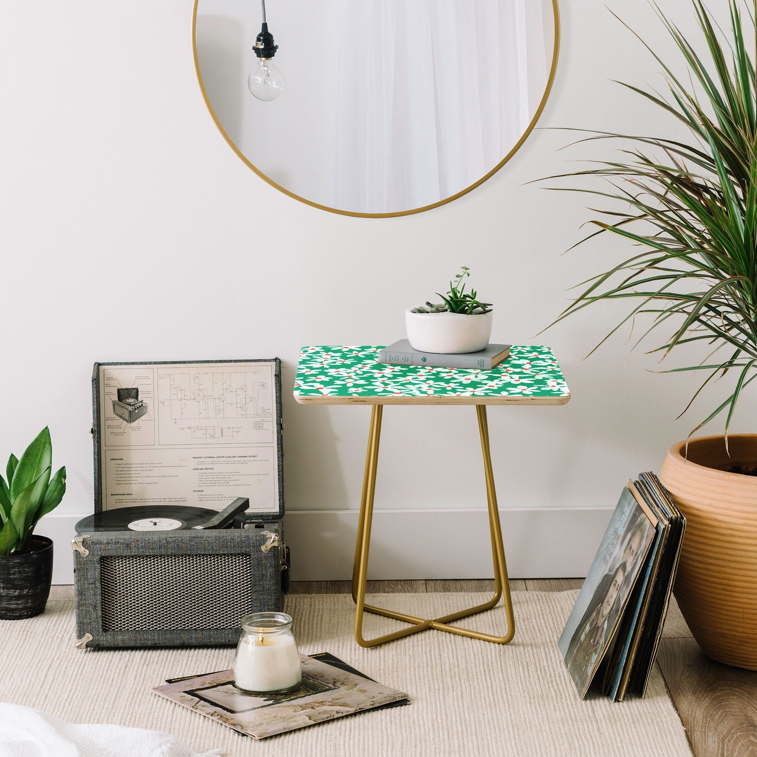 Garima Dhawan wildflowers 15 Side Table