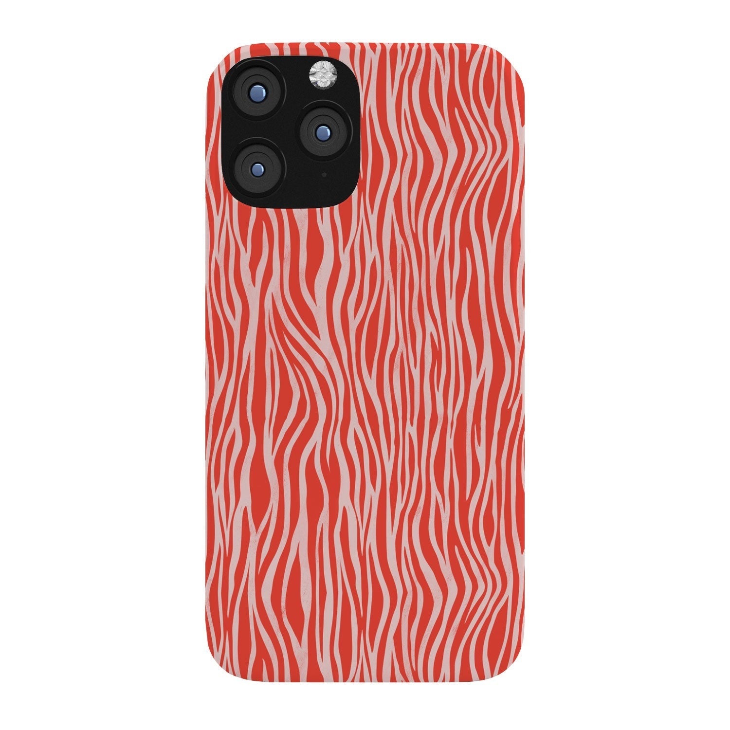 Avenie BR Red Zebra Stripe Phone Case