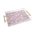 Gabriela Fuente Martine Lilac Acrylic Tray