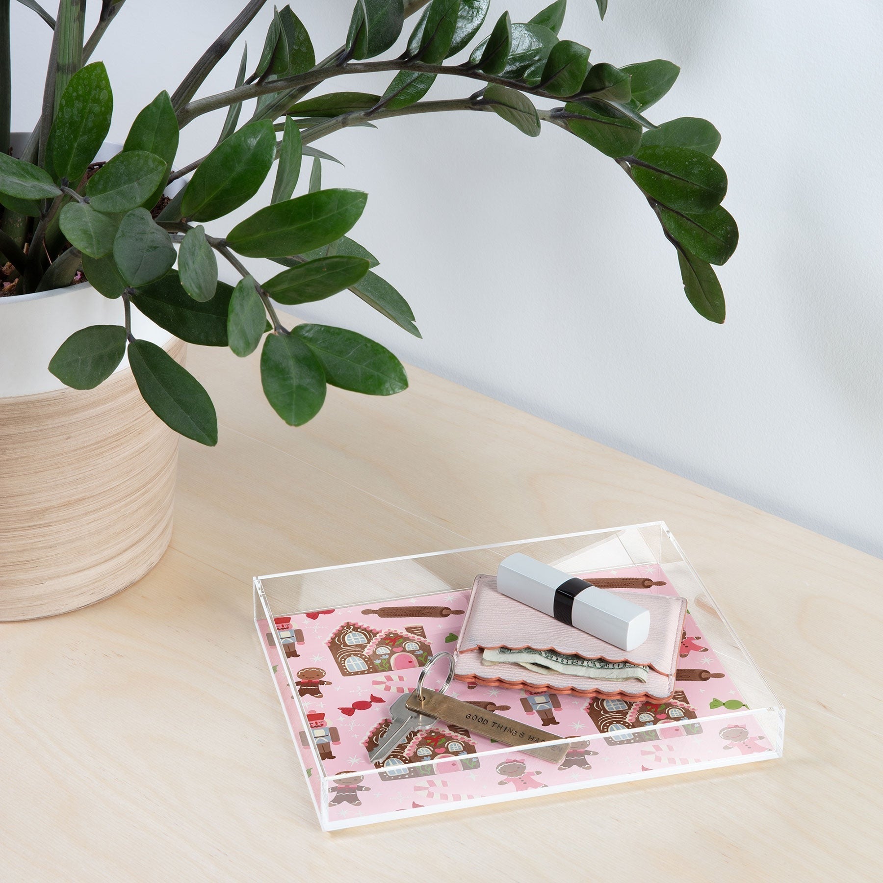 carriecantwell Sweet Christmas Holidays Acrylic Tray