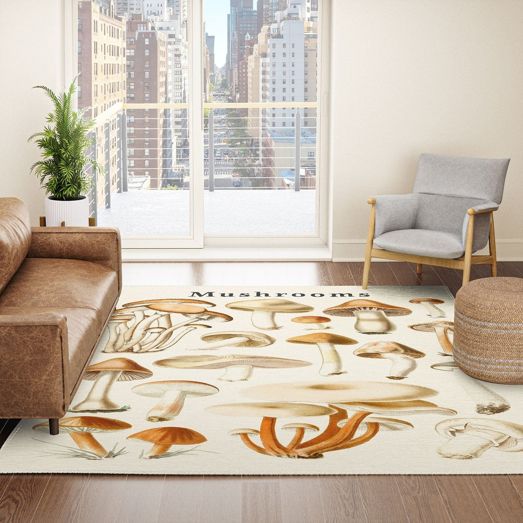 Gal Design Mushrooms Collection Area Rug