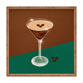 Design by Spark Expresso Martini Coffee Beans Square Tray