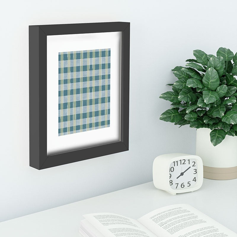 Marta Barragan Camarasa Country Style Checks Recessed Framing Rectangle