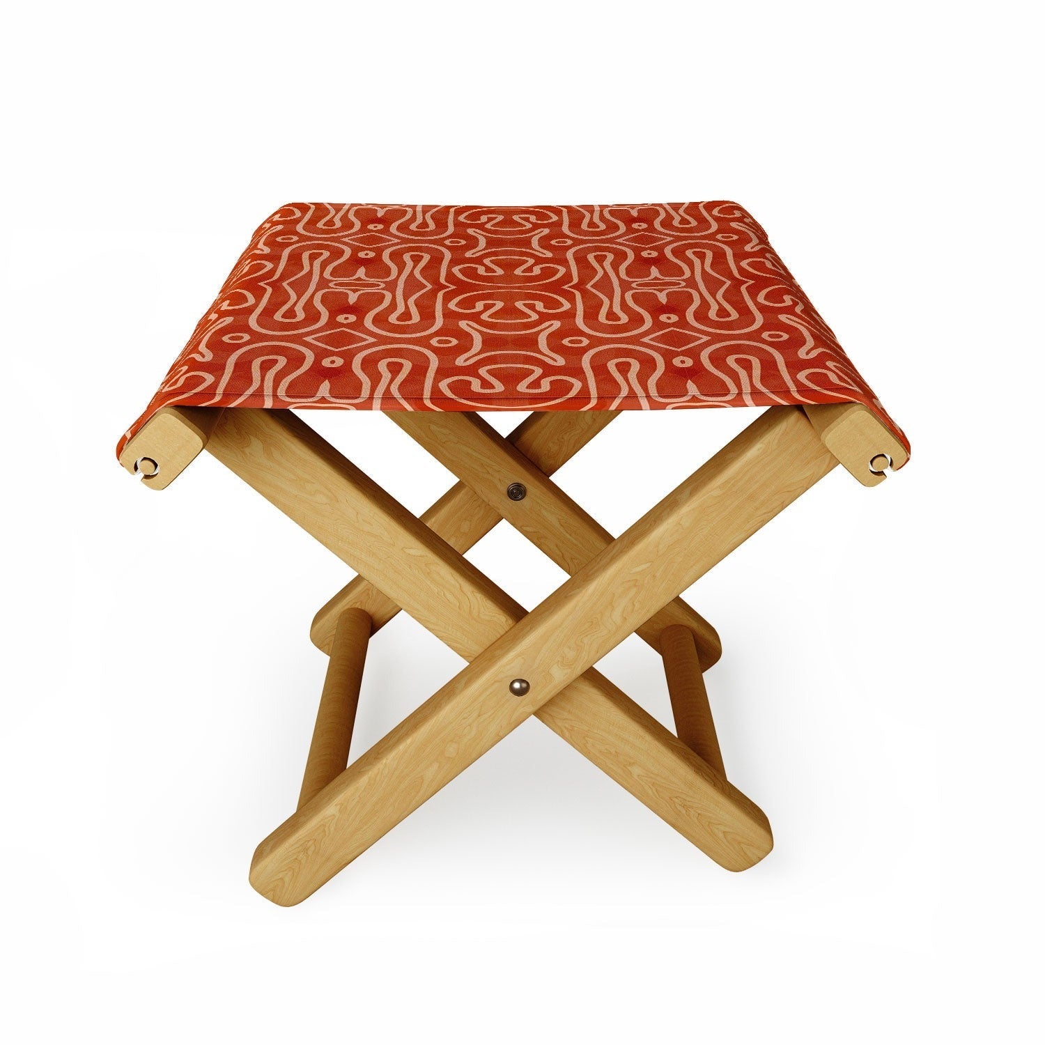 Mirimo Venexiana Burnt Orange Folding Stool