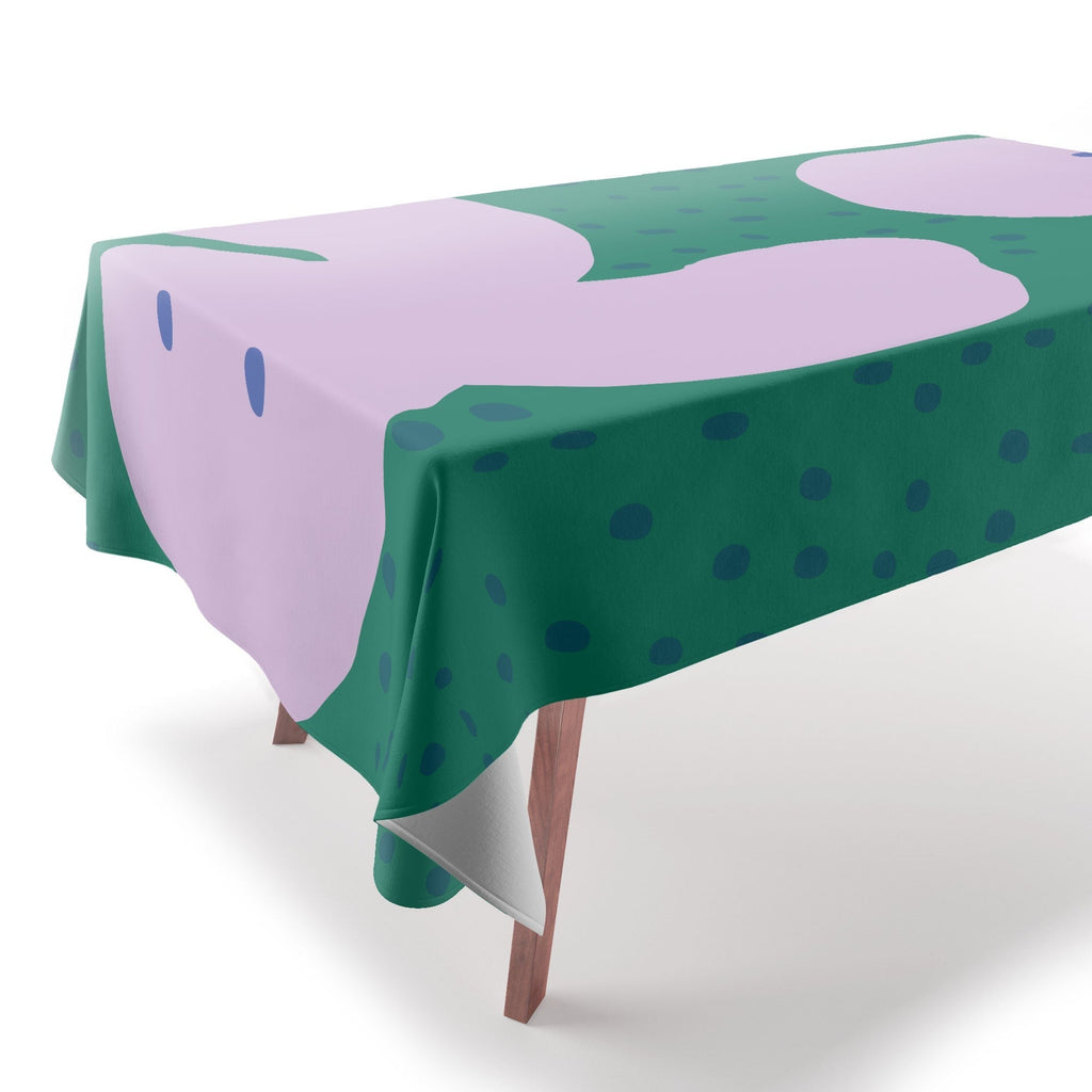 Camilla Foss Pebbles and Rabbit Tablecloth