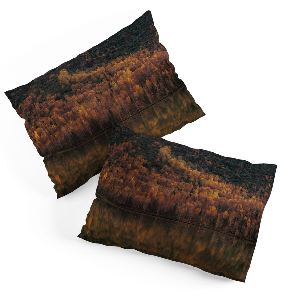 Hannah Kemp Fall Lake Pillow Shams