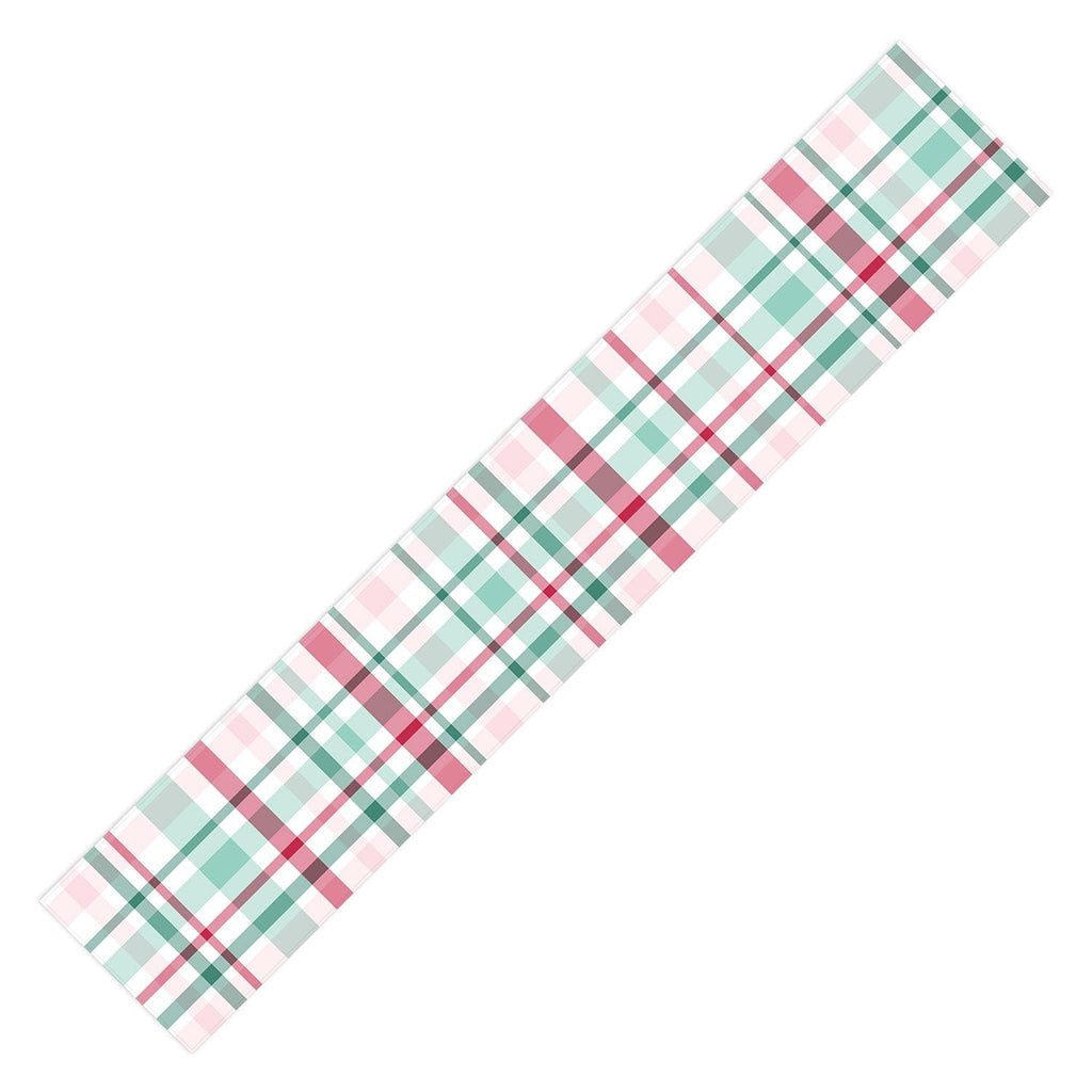 Lisa Argyropoulos Merry Vintage Plaid Table Runner