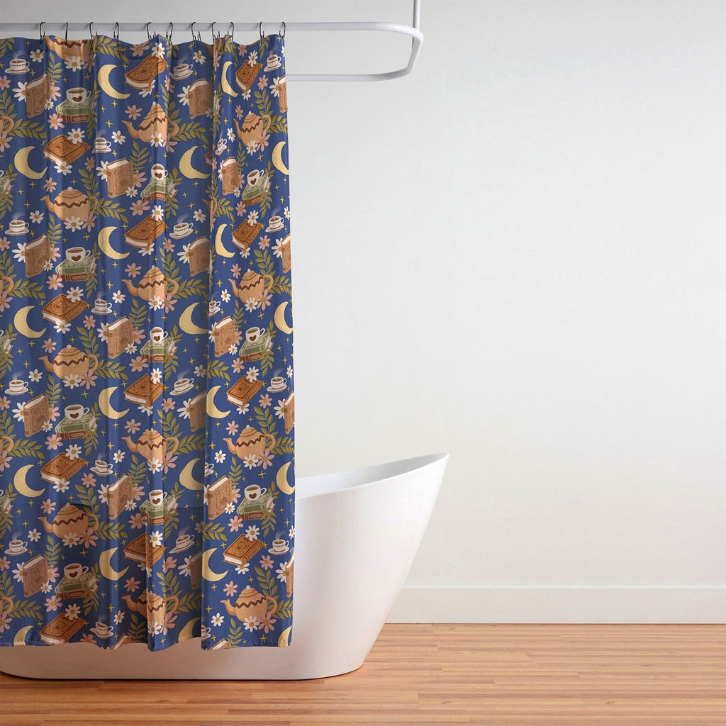 Avenie Moonlit Reading Nook II Shower Curtain