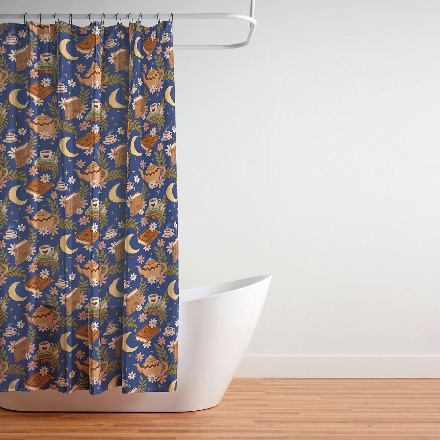 Avenie Moonlit Reading Nook II Shower Curtain