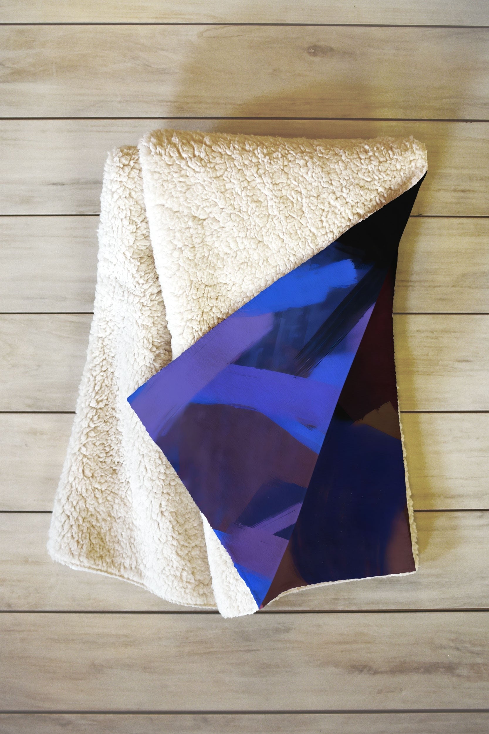 83 Oranges Midnight Sparks Fleece Throw Blanket