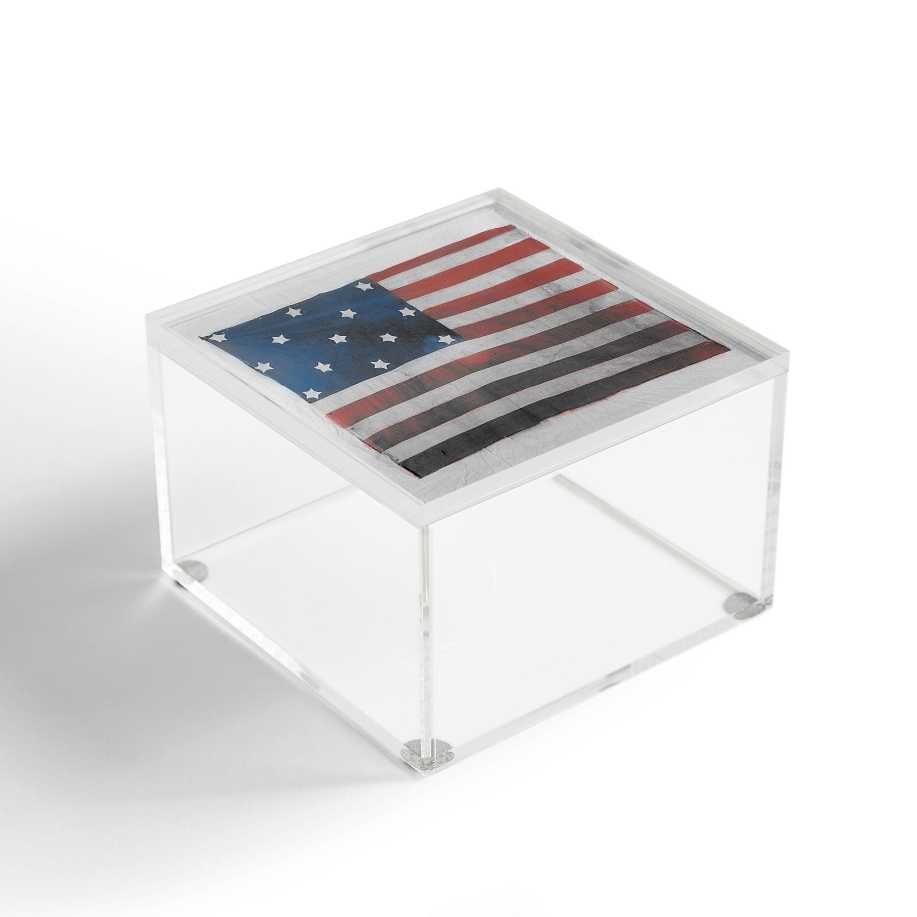 DENY Designs Flag Attributed to Elizabeth Schuyler Hamilton Acrylic Box