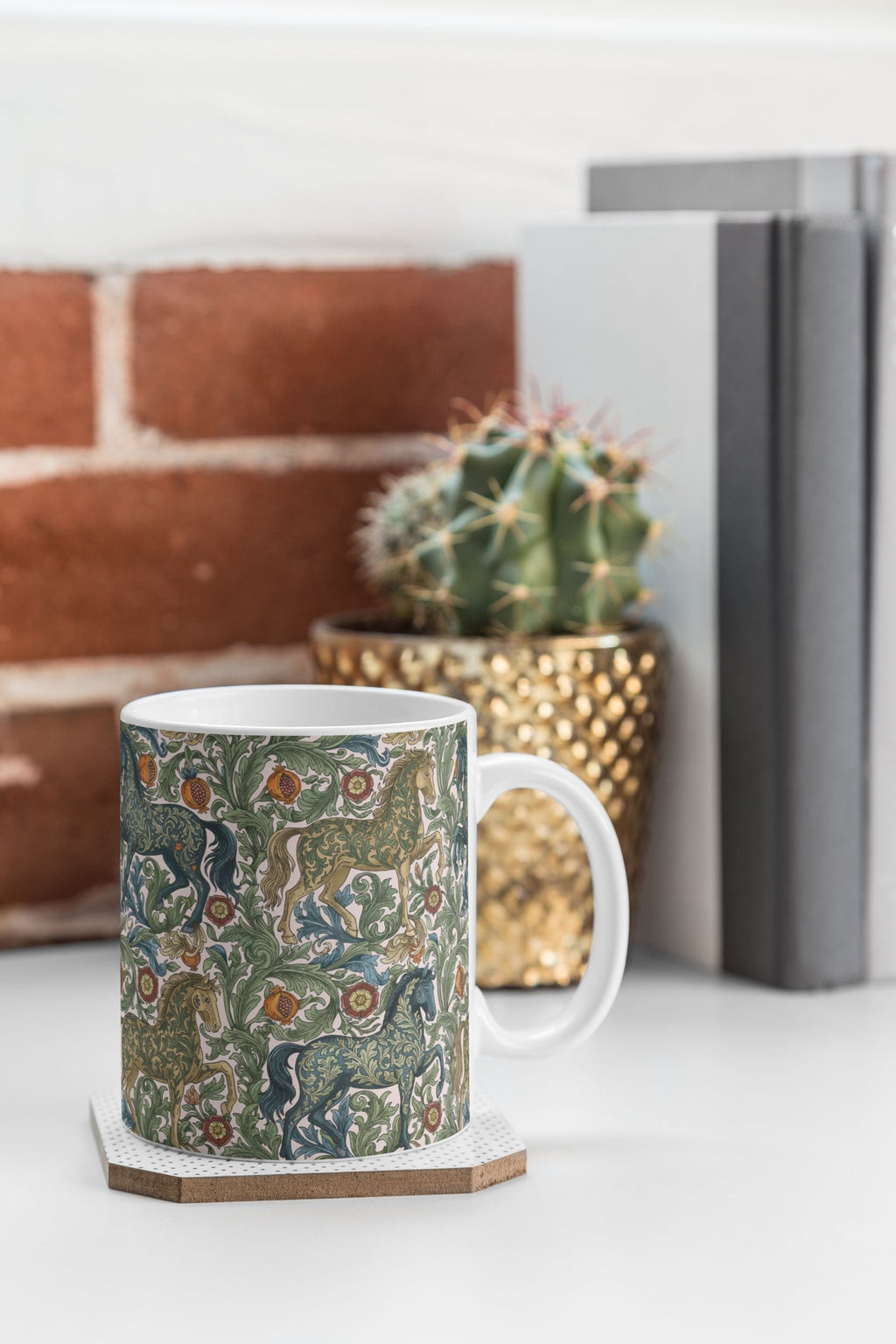 Marta Barragan Camarasa Renaissance Horse Garden Coffee Mug