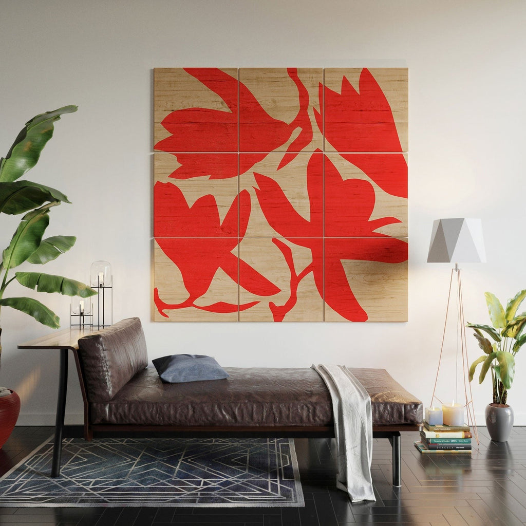 Garima Dhawan magnolia 12 Wood Wall Mural