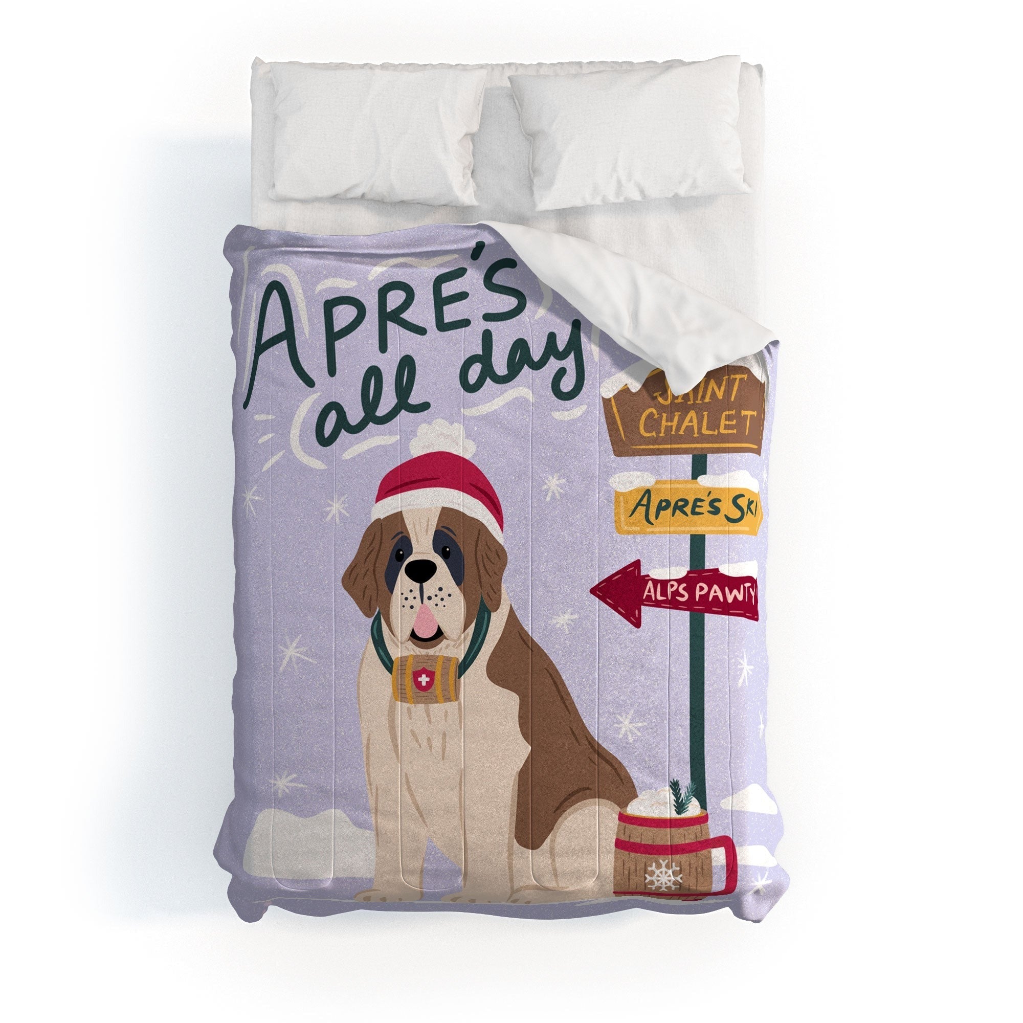 Design by Spark St Bernard Apres All Day Comforter