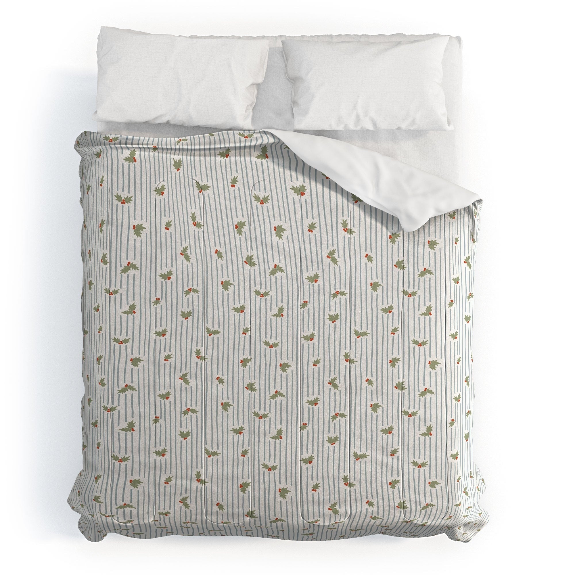 CoastL Studio Hand Drawn Holly Stripe Comforter