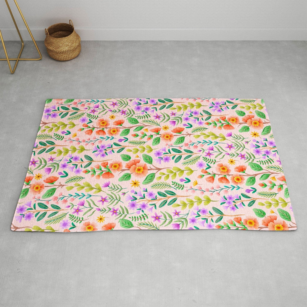 Pimlada Phuapradit Ditsy Spring Floral Area Rug