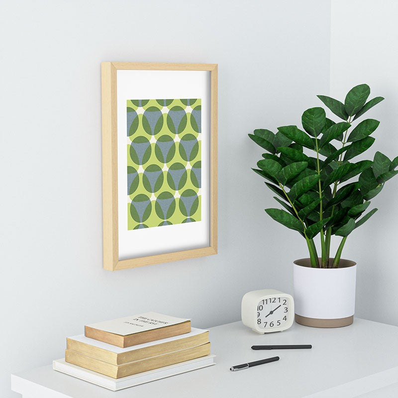 Marta Barragan Camarasa Stylish Retro Circle Recessed Framing Rectangle