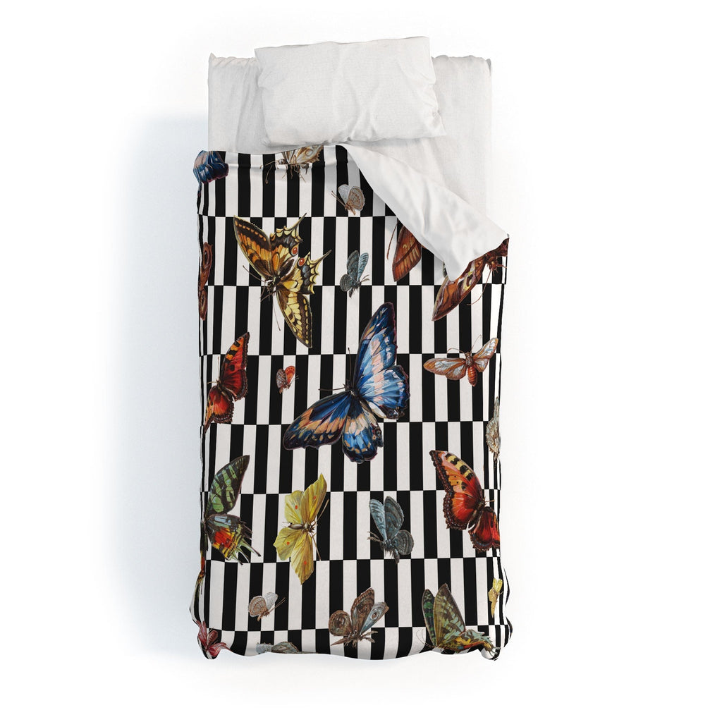kikasworkshop Butterfly Ballet Duvet Cover