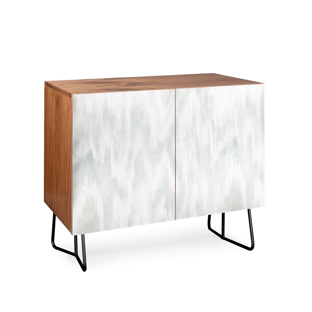 Jacqueline Maldonado Watercolor Wood Grain Credenza