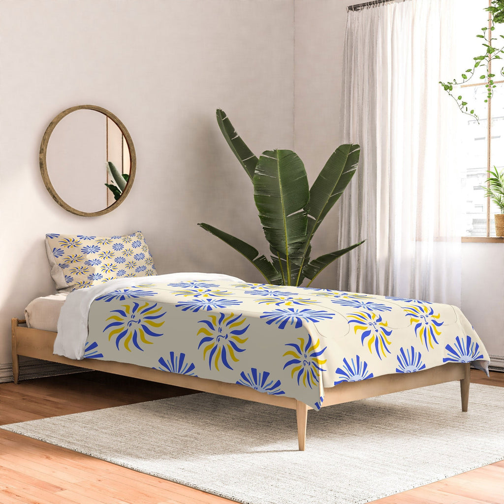 Design by Spark Dolce Vita Radial Sun Flames Comforter