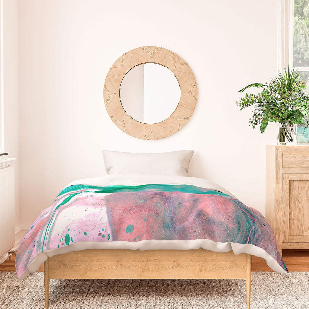 83 Oranges Another Worldly Duvet Cover