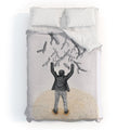 Coco de Paris Wood in the sky Duvet Cover