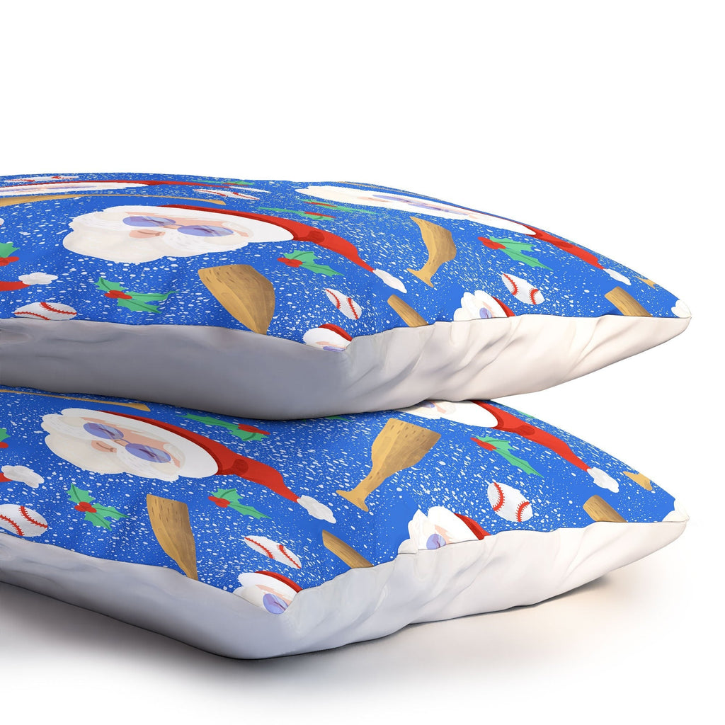 Design by Spark Sporty Baseball Santa Pillow Shams