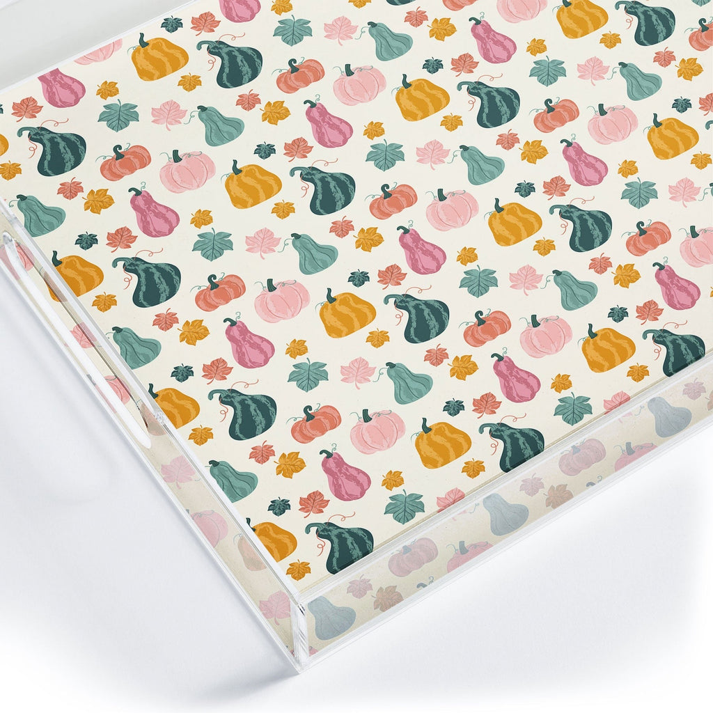 Design by Spark Gourdgeous Autumn Acrylic Tray