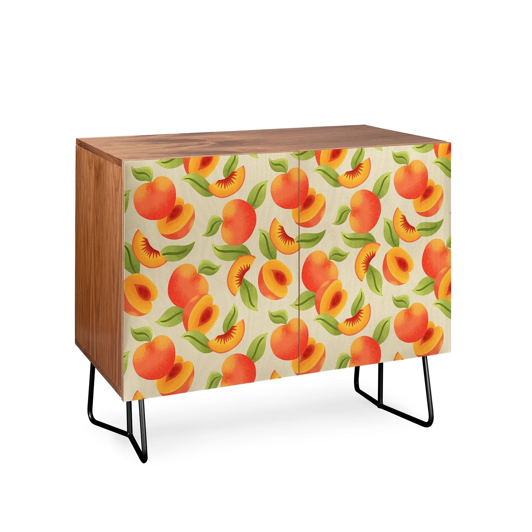 Jessica Molina Peach Pattern Credenza