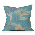 Gabriela Fuente Emma Floral Outdoor Throw Pillow