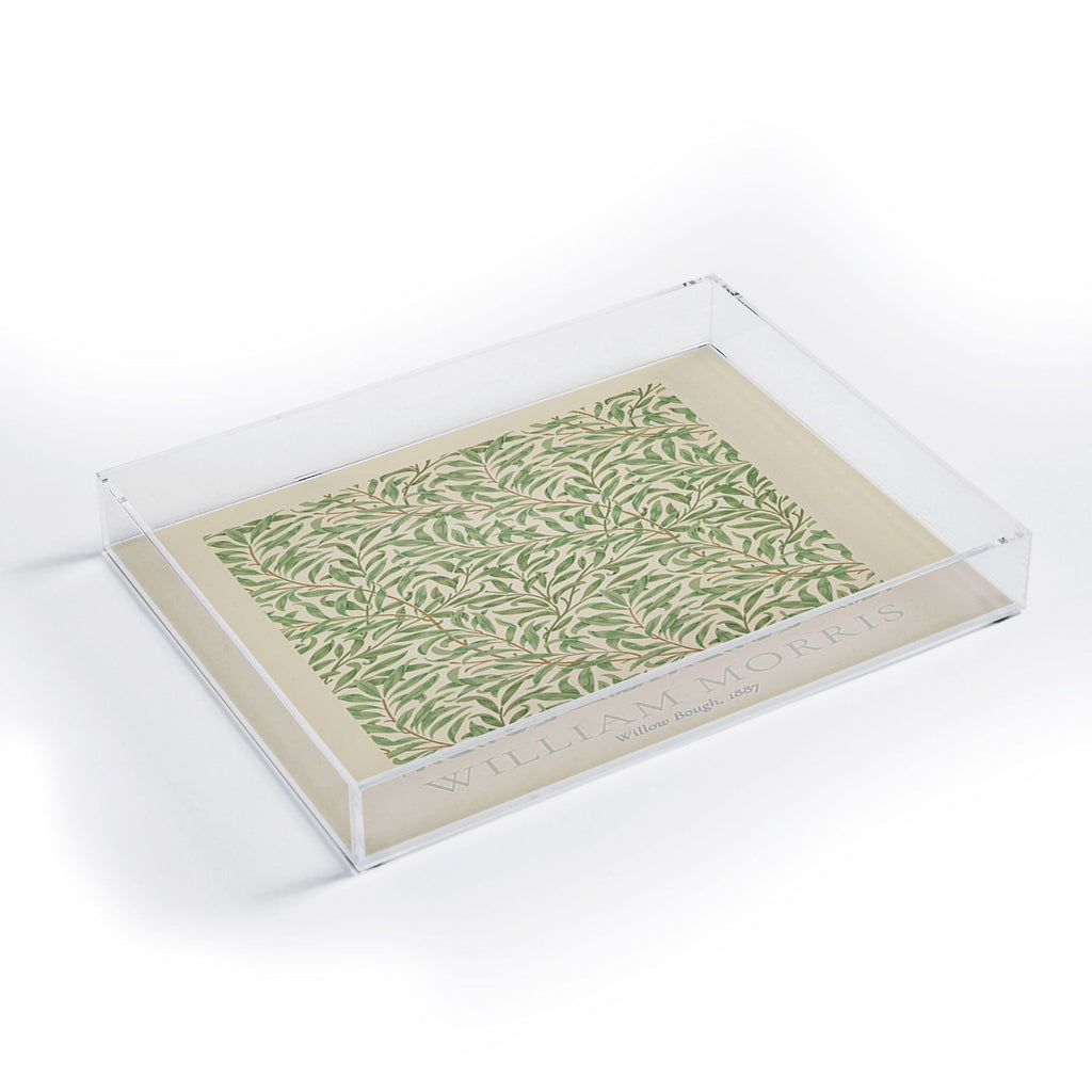 DENY Designs William Morris Willow Bough 1887 Acrylic Tray