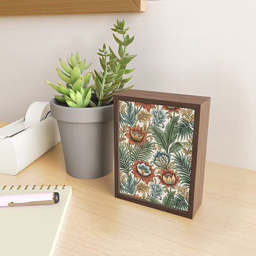 Marta Barragan Camarasa Retro Jungle Garden Framed Mini Art Print