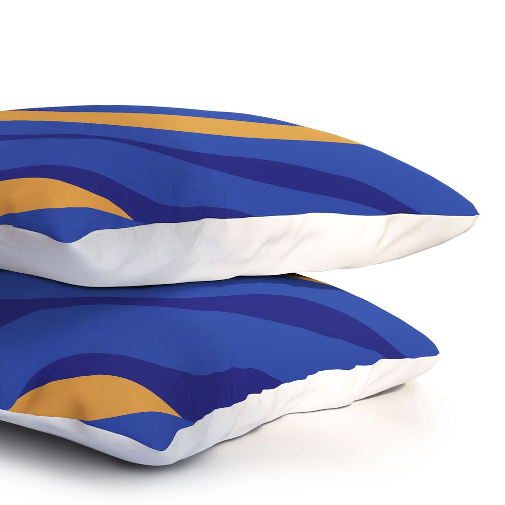 Camilla Foss Pebbles in Stream Pillow Shams