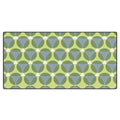 Marta Barragan Camarasa Stylish Retro Circle Desk Mat