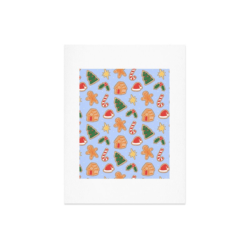 Love_Ryming Christmas Cookies Art Print