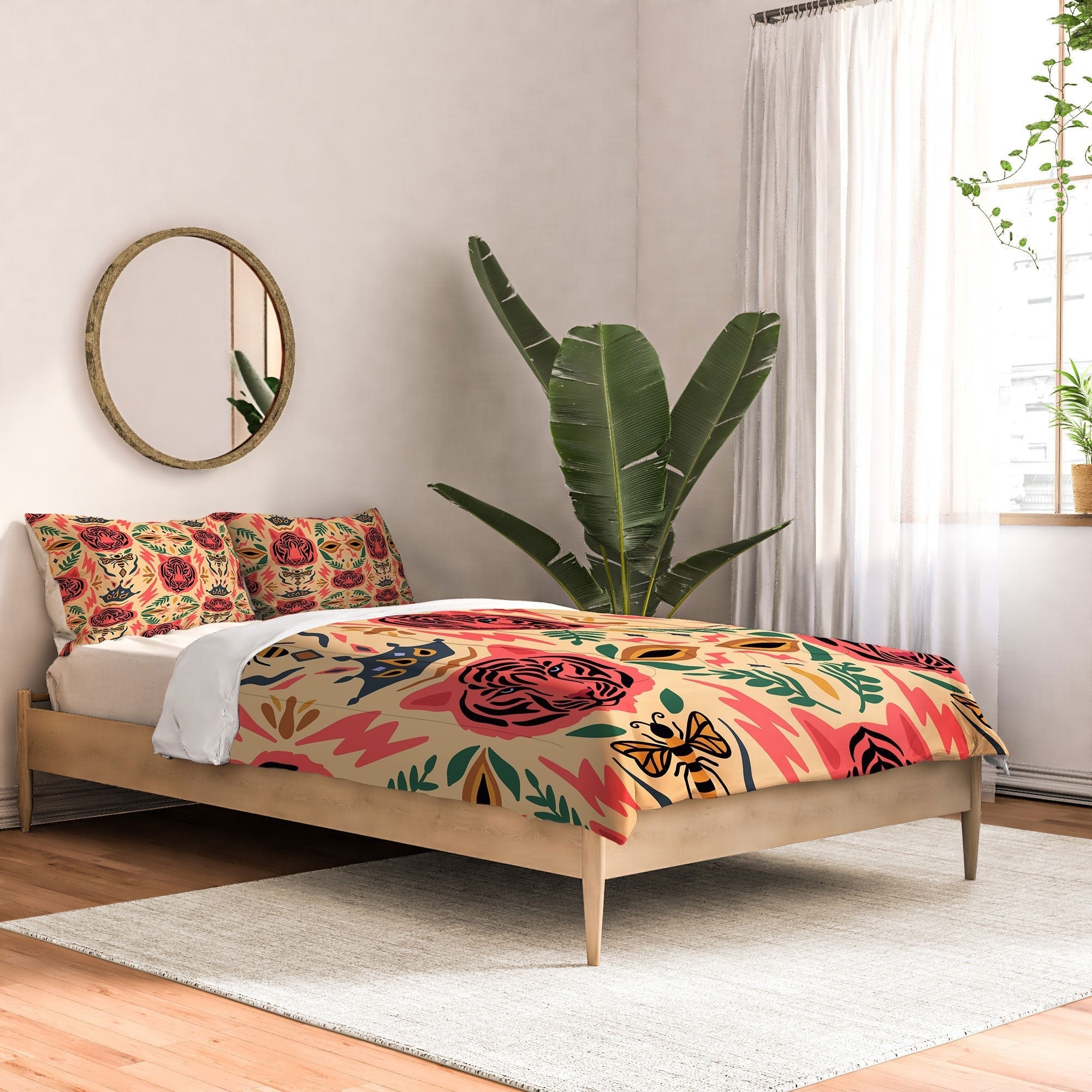 Design by Spark Tigress Queen Bee Comforter